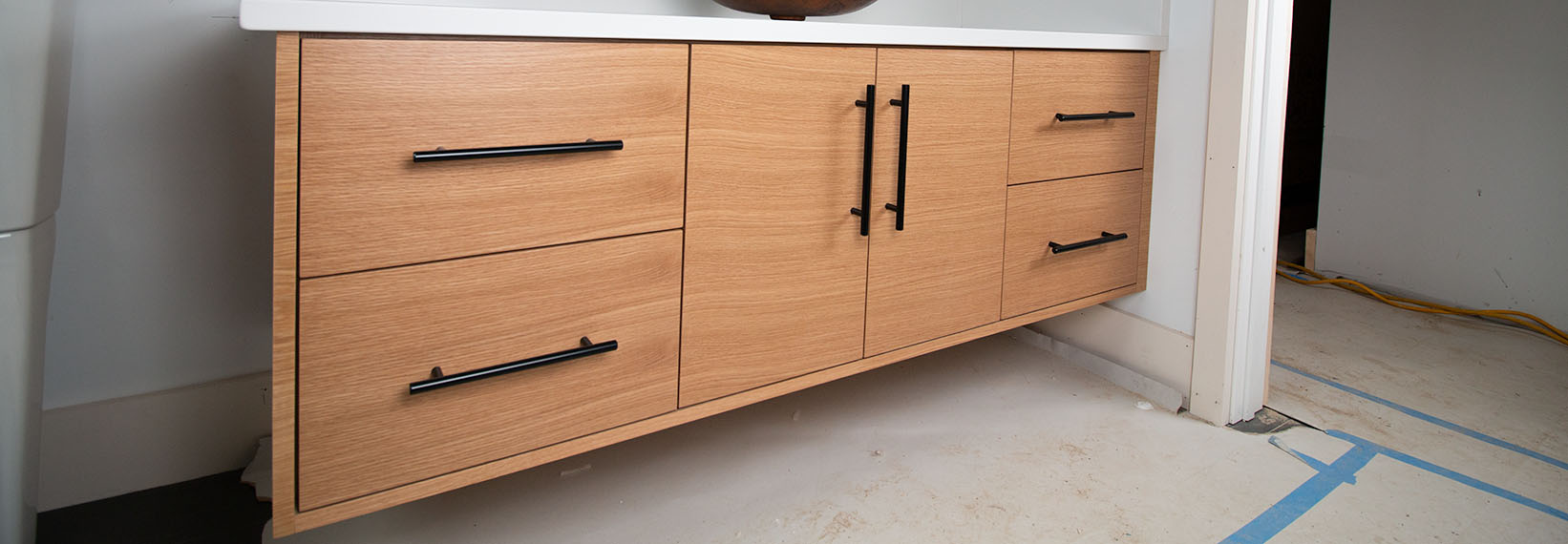 Modern Custom Bath Cabinets